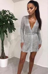 Winter New Knitted sweater Dress
